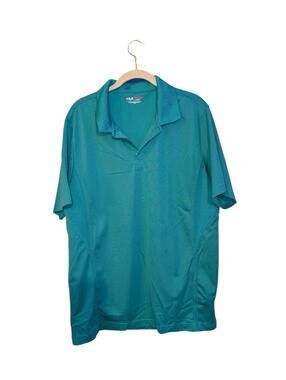 FILA Golf Sport Athletic Fit Short Sleeve Polo Shirt - Men's L A249